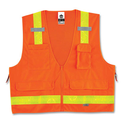 VEST,8250ZHG CLASS2,ORNG,