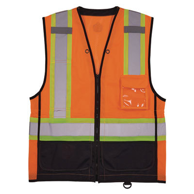 VEST,8251HDZBK ORANGE 2XL