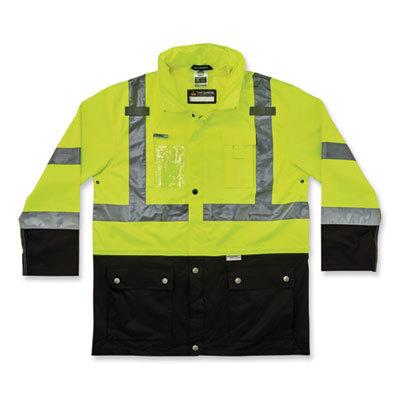 JACKET,8386 HI-VIS,LIM,2X