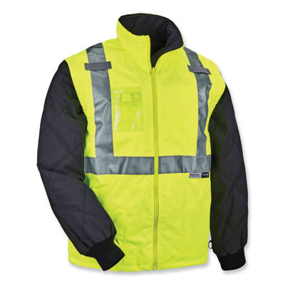 JACKET,8287 HI-VIS,LIME,L