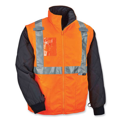JACKET,8287 HI-VIS,OR,3XL