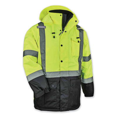 JACKET,8384 HI-VIS,LIM,XL