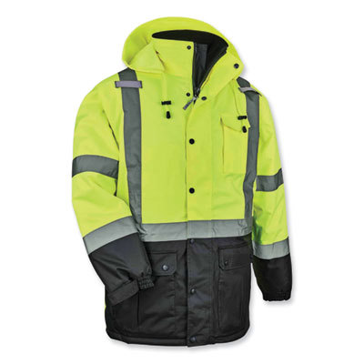 JACKET,8384 HI-VIS,LIM,5X