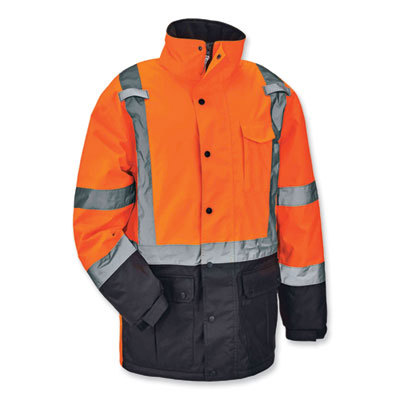 JACKET,8384 HI-VIS,OR,5XL