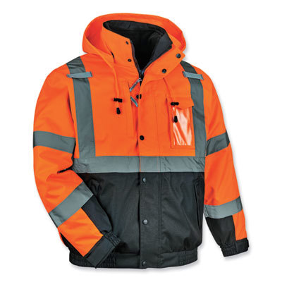 JACKET,8381 HI-VIS,OR,M