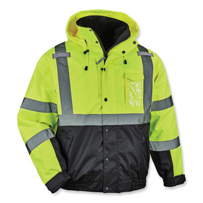JACKET,8381 HI-VIS,LIME,L