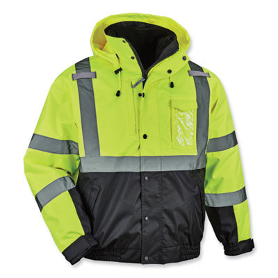 JACKET,8381 HI-VIS,LIM,2X