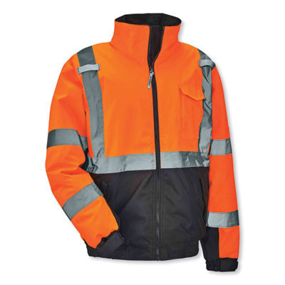 JACKET,8377 HI-VIS,OR,XL