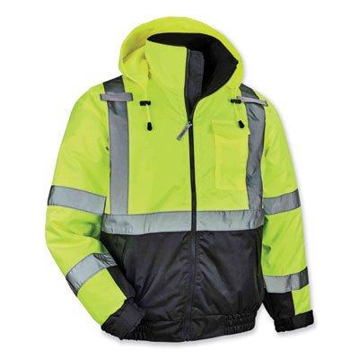 JACKET,8377 HI-VIS,LIM,4X
