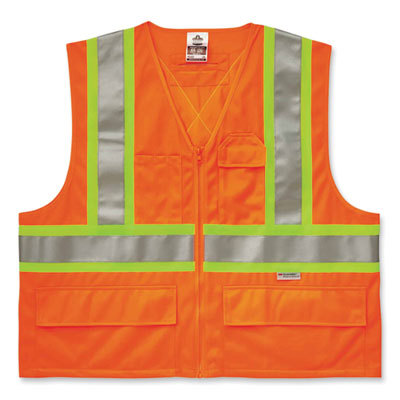 VEST,8235ZX CLS 2,OR,S/M