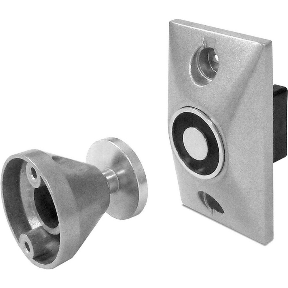 Electromagnet Locks; Lock Type: Door Position Switch ; Mount Type: Surface ; Material: Steel ; Opening Action: Electromagnetic ; Strike Plate Length: 3in ; Strike Plate Width: 8.8in