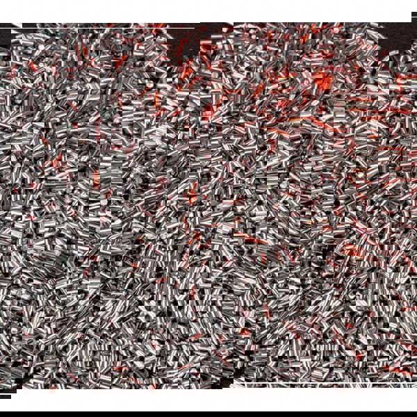 Rod Tumbling Media: Steel Carrier, Stainless Steel Abrasive, 5 mm Long, 5 mm High