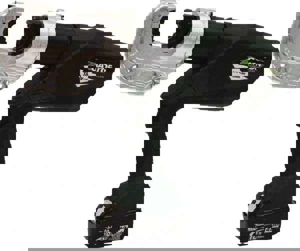 Power Crimper: 24,000 lb Capacity, Lithium-ion Battery Included, Pistol Grip Handle, 120V