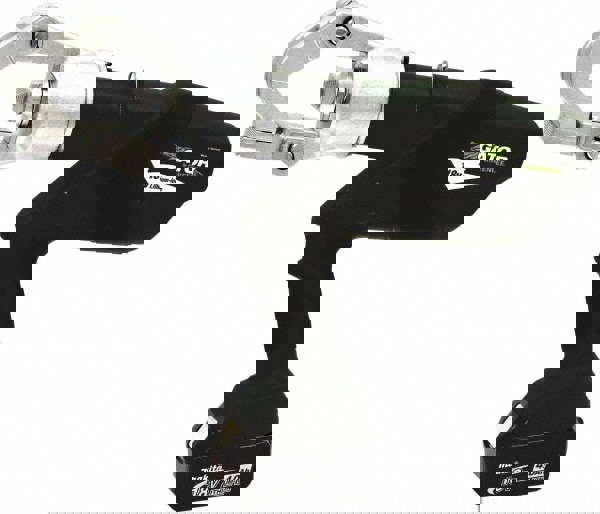 Power Crimper: 24,000 lb Capacity, Lithium-ion Battery Included, Pistol Grip Handle, 12V