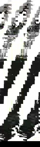 Power Crimper: 12,000 lb Capacity, 2 Lithium-ion Battery Included, 2Ah, Inline Handle, 120V