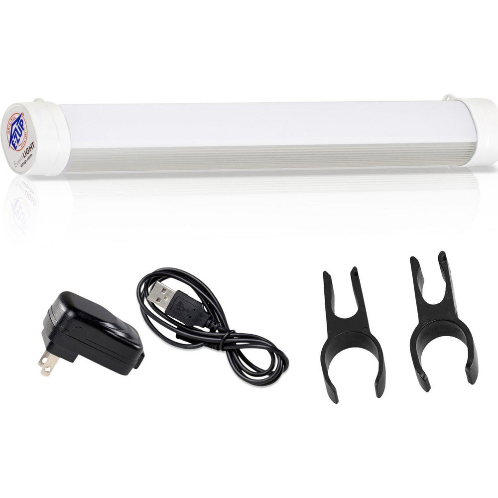 Temporary Structure Parts & Accessories; Product Type: Light Kit ; Material: Aluminum ; For Use With: All Shelters ; Color: White ; Includes: (1) Event Light; (1) Micro USB Cord; (1) Charger; (1) Large Truss Clip; (1) Small Truss Clips