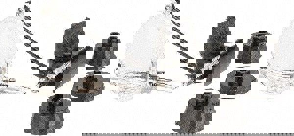 4x Magnification, 24 mm Lens Diameter, Singlet Lens Optical Glass Loupe