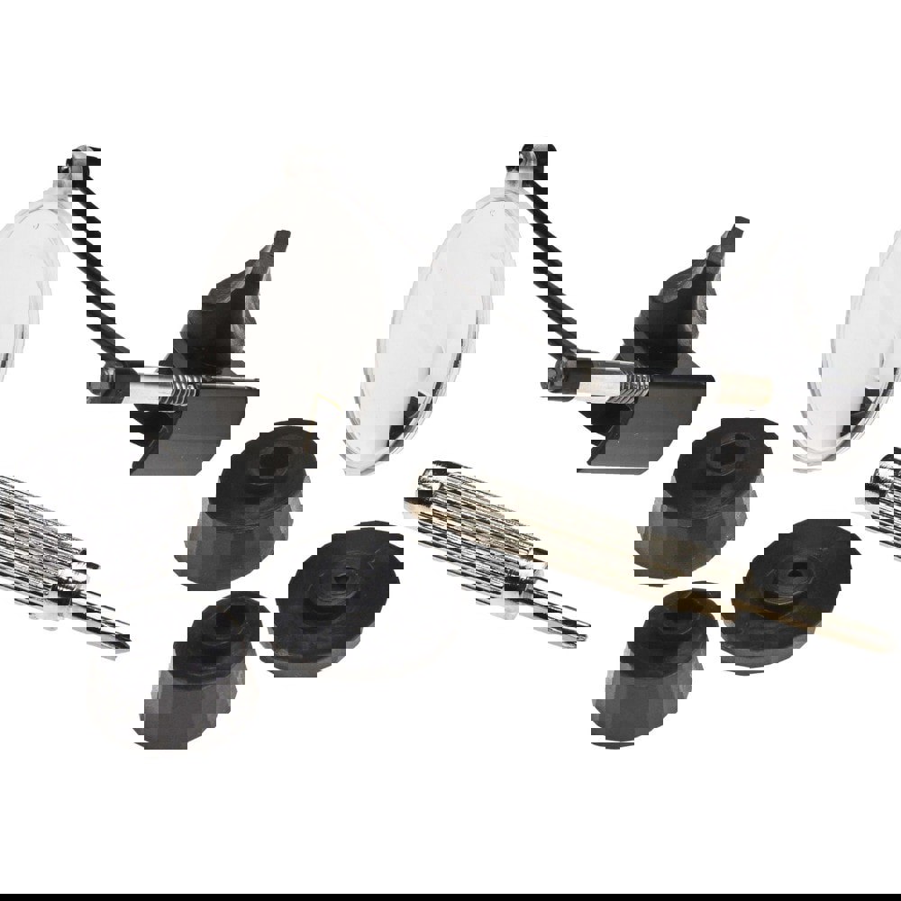 5x Magnification, 24 mm Lens Diameter, Singlet Lens Optical Glass Loupe