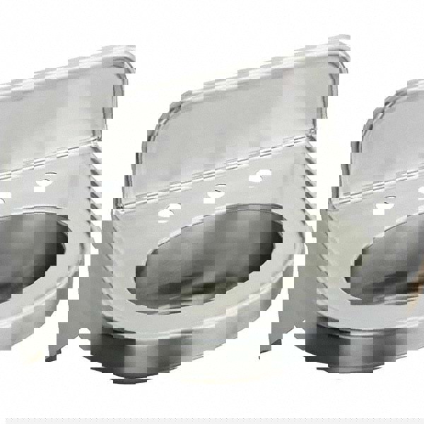 Lavatory Sink: Wall-Hung Mount, 304 Stainless Steel