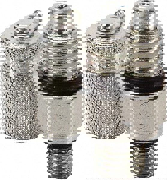 Hydraulic Hose Male Pipe Thread Coupler: 9/16-18, 9,000 psi