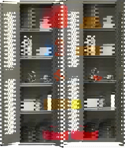 Locking Storage Cabinet: 36