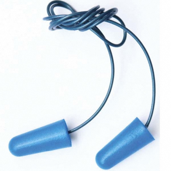 Earplug: 32dB, Foam, Cone, No Roll & Roll Down, Corded