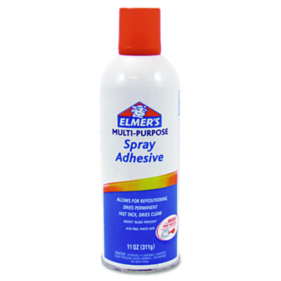 ADHESIVE,SPRAY,6-11OZ,WH