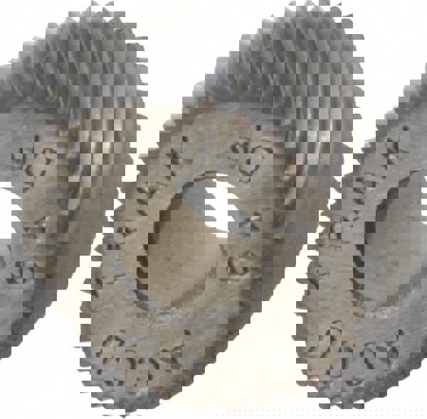 Convex Knurl Wheel: 1/2