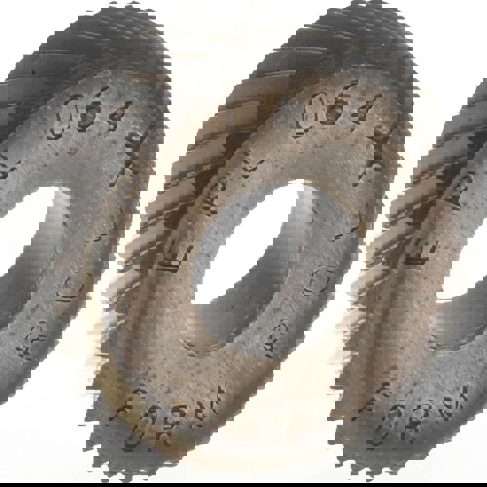 Beveled Face Knurl Wheel: 1/2