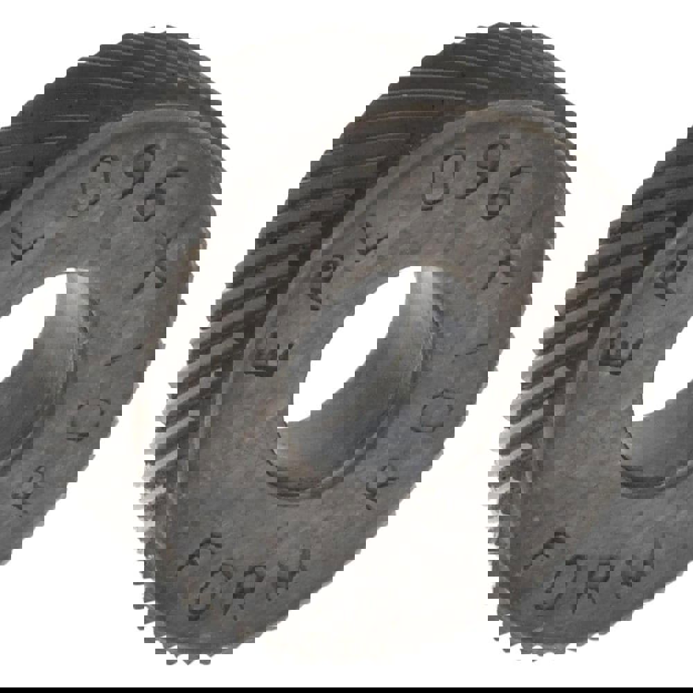 Beveled Face Knurl Wheel: 1/2