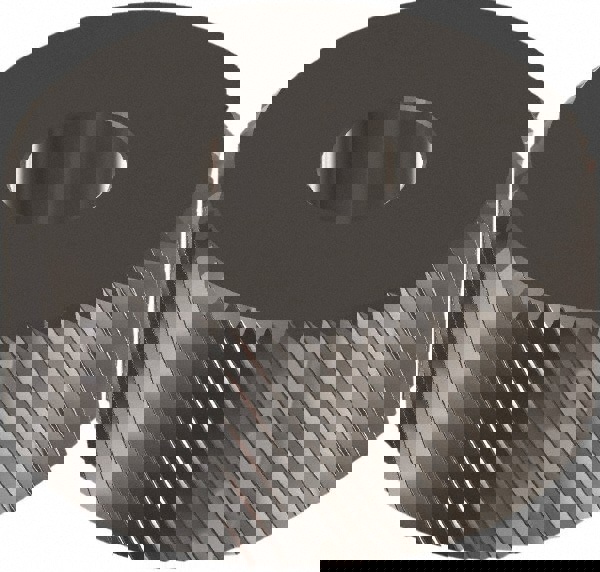 Beveled Face Knurl Wheel: 1/2