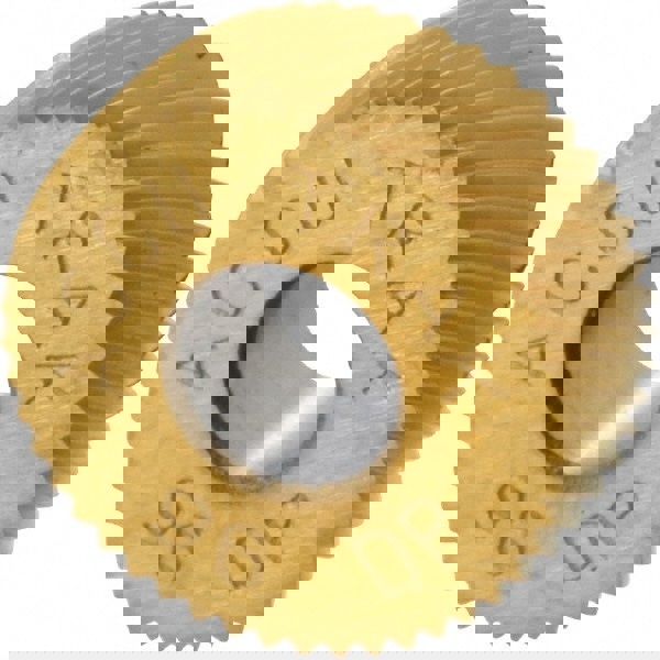 Convex Knurl Wheel: 1/2