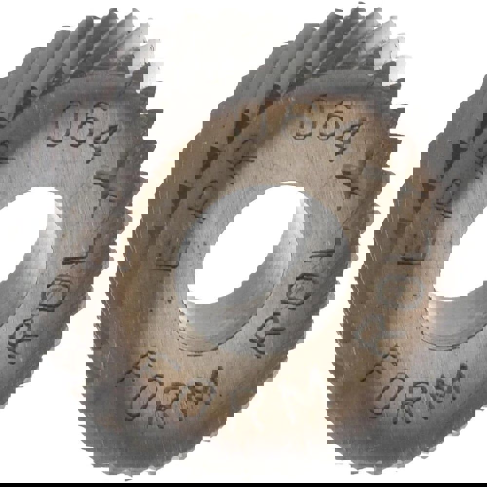 Beveled Face Knurl Wheel: 1/2