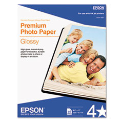 Epson Premium Photo Paper, Glossy, 68 l