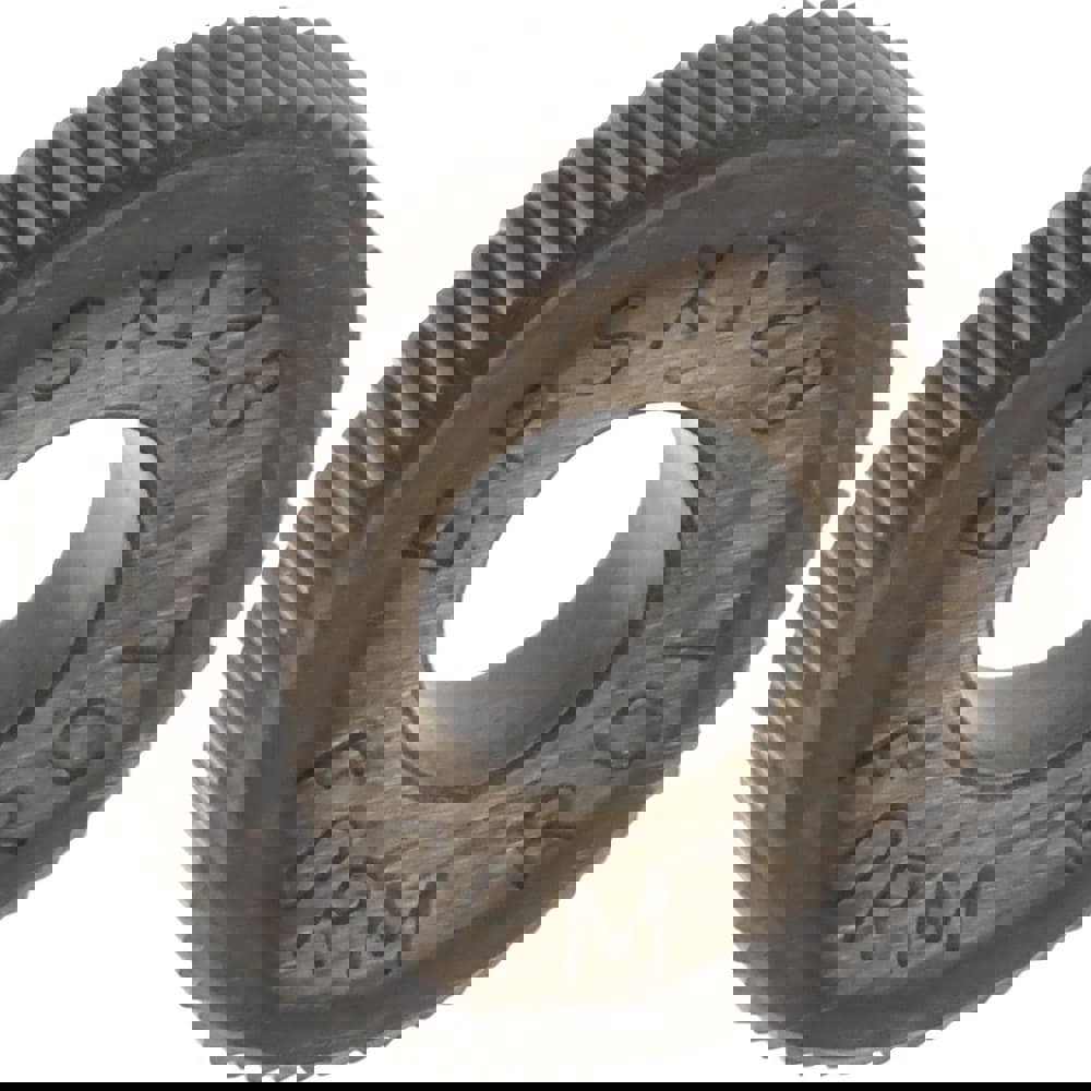 Beveled Face Knurl Wheel: 1/2