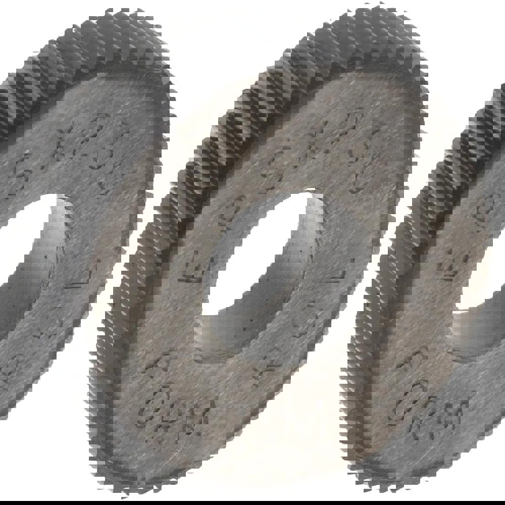 Beveled Face Knurl Wheel: 1/2