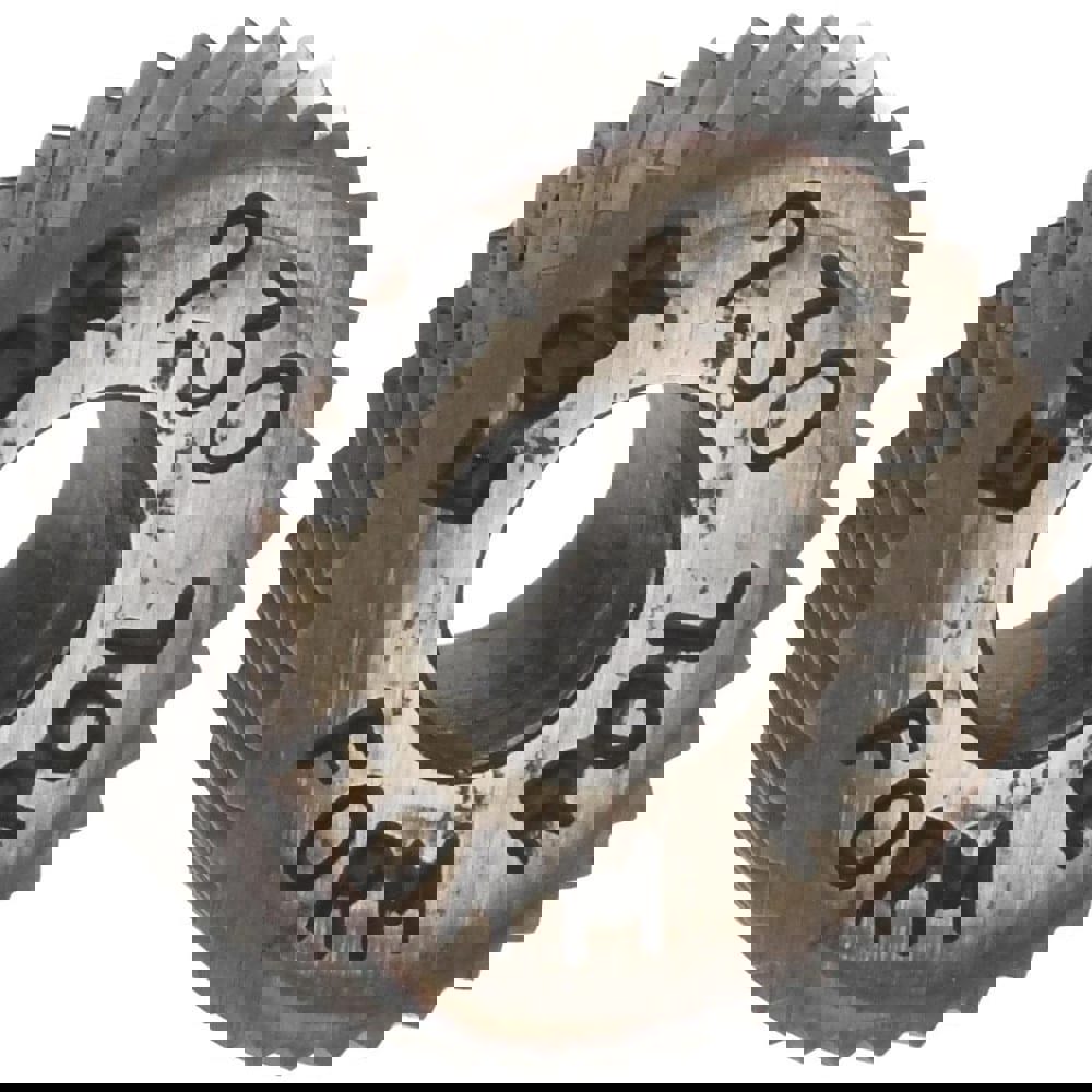 Beveled Face Knurl Wheel: 1/2