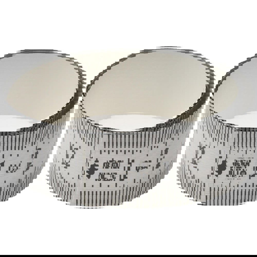 3 Ft. Long x 1-1/4 Inch Wide, 1/16 Inch Graduation, Silver, Mylar Adhesive Tape Measure