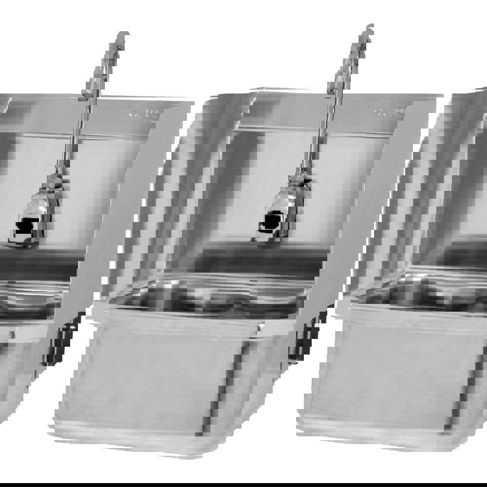 Hands-Free Wash Sink: Wall Mount, 304 Stainless Steel