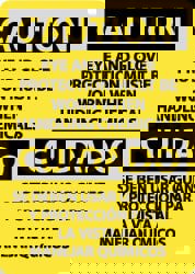 Accident Prevention Sign: Rectangle, 