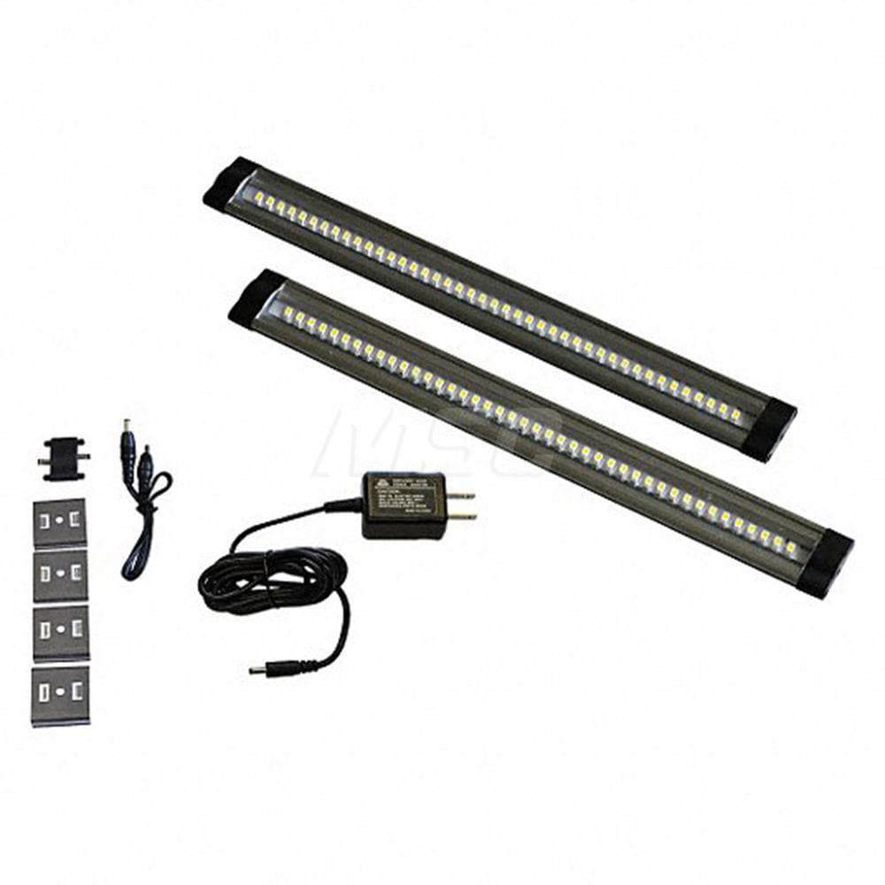 Undercabinet Light Fixtures; Lamp Type: Integrated LED; LED ; Number of Lamps: 2 ; Overall Length (Feet): 12 in; 12.00 ; Overall Width: 4 ; Lumens: 535 ; Wattage: 7.200; 7.2
