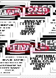 Accident Prevention Label: 