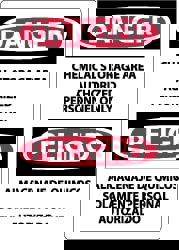 Security & Admittance Sign: Rectangle, 