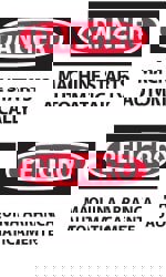 Accident Prevention Label: 