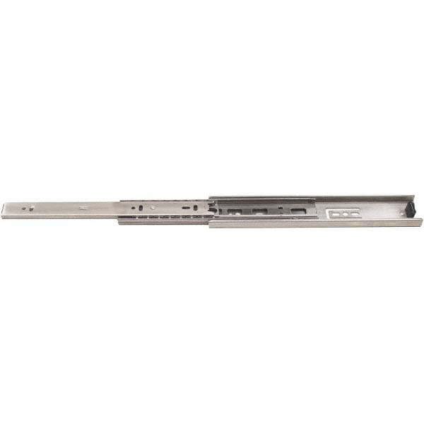 Drawer Slides; Slide Type: Ball Bearing Slide ; Material: Stainless Steel ; Load Capacity: 111.0lb ; Travel Length: 12.0 (mm); Finish: Steel