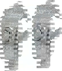 1/2 Pipe, Iron, Electro Galvanized Conduit Clamp