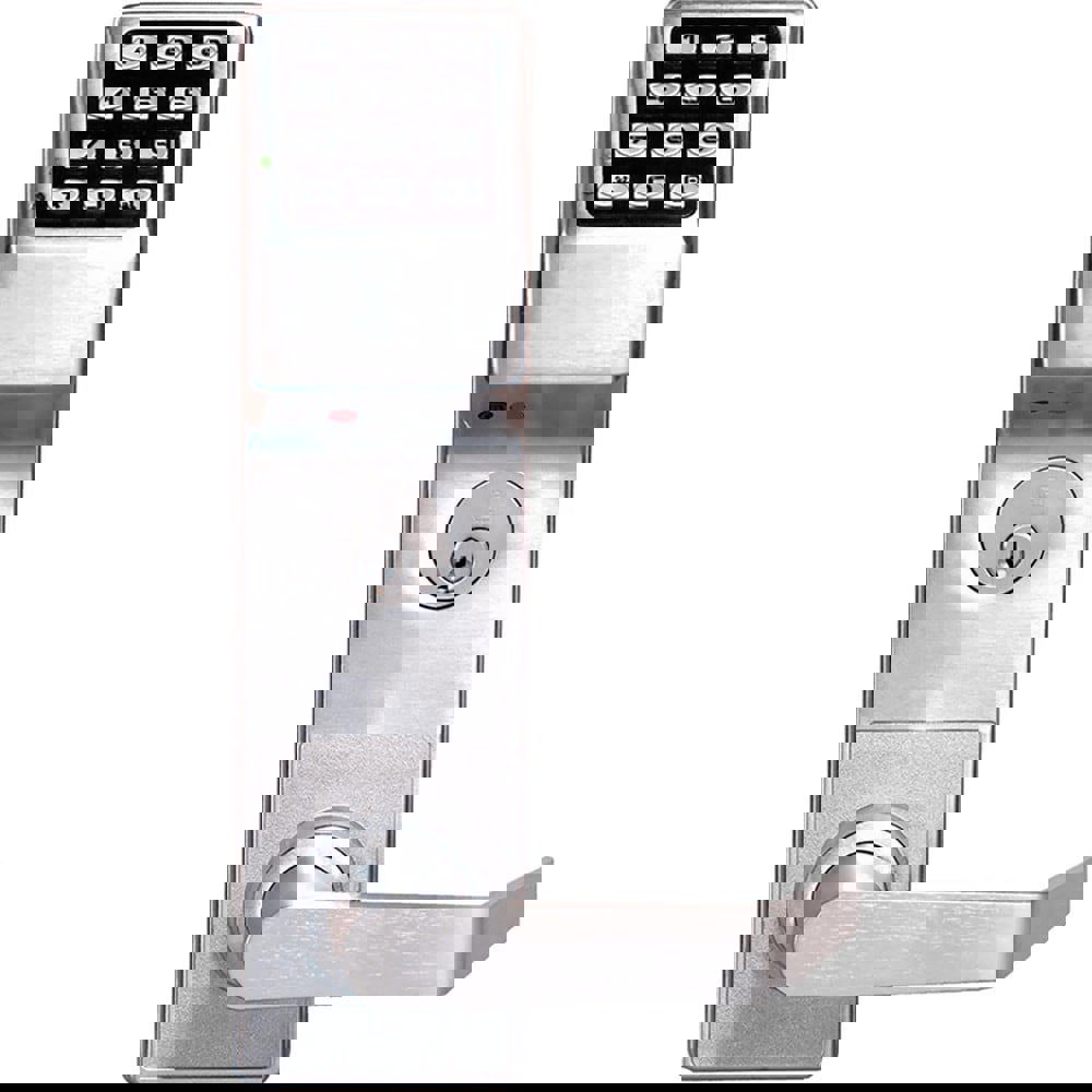 Lever Locksets; Lockset Type: Rim Exit Trim with Keypad ; Key Type: Conventional ; Back Set: 2-3/4 (Inch); Cylinder Type: Conventional ; Material: Metal ; Door Thickness: 1 3/8 to 1 3/4