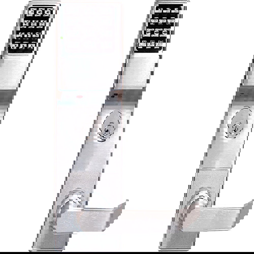 Lever Locksets; Lockset Type: Rim Exit Trim with Keypad ; Key Type: Conventional ; Back Set: 2-3/4 (Inch); Cylinder Type: Conventional ; Material: Metal ; Door Thickness: 1 3/8 - 1 3/4