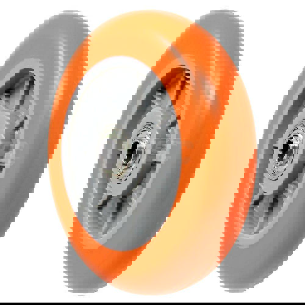 Rigid Caster Wheel: Polyurethane, 5