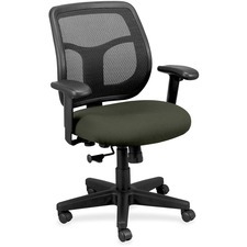 MESH SYNC/TILT SEAT; OLIVE